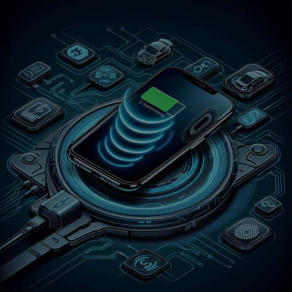 Quelle technologie de recharge sans fil est la plus compatible avec les smartphones récents pour une utilisation en voiture ?