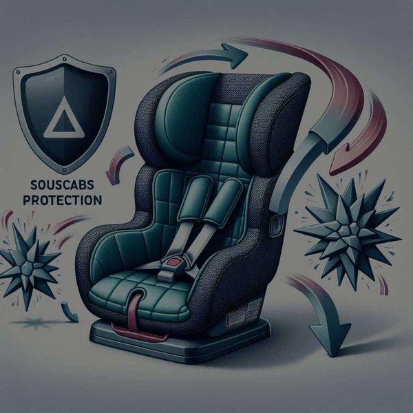 Quel est le rôle des housses de protection contre les chocs pour les sièges auto d'enfants?